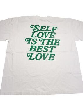 Absolute "Self Love Is Best The Best Love" Graphic T-Shirt Men's XL